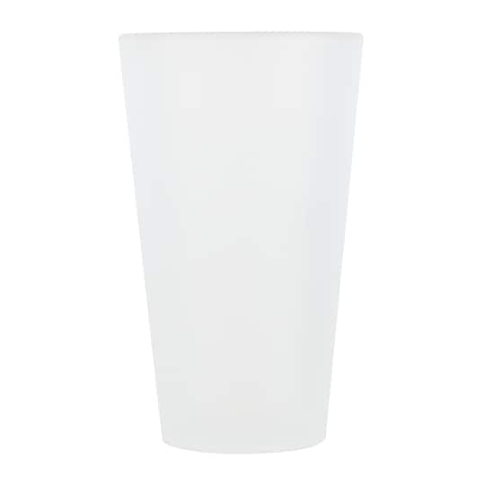 16oz. Frosted Glass Sublimation Tumbler by Make Market®